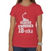 Koszulka damska na 18 urodziny Bombowa 18-stka